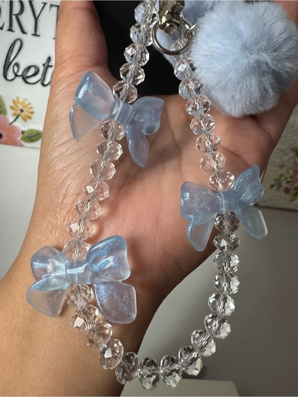 Handmade bling crystal